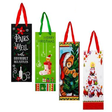 Christmas Gift Bag 35 x 12cm Assorted